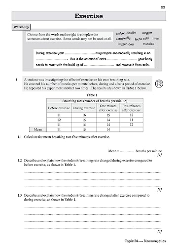 GCSE Combined Science AQA Exam Practice Workbook - Higher (includes answers): for the 2024 and 2025 exams (CGP AQA GCSE Combined Science)