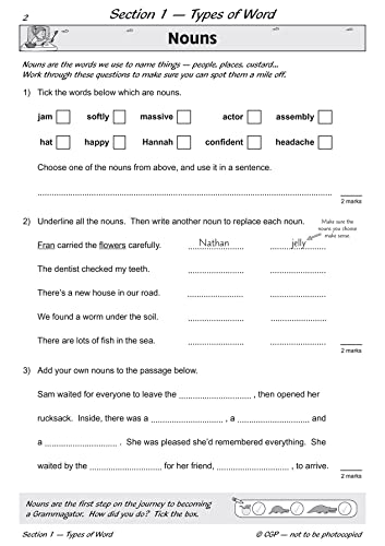 KS2 English SAT Buster: Grammar - Book 2 (for the 2024 tests) (CGP SATS English)