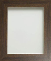 Frame Company Photo Frame Fitted with Perspex, Brown, 9x6 Inch