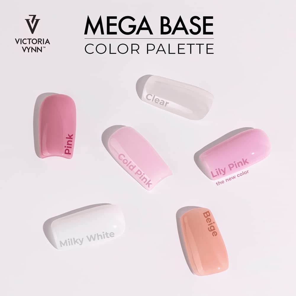 Victoria Vynn Mega Base NUDE Hard & Long Nails UV Led Hybrid Gel Polish 8ml