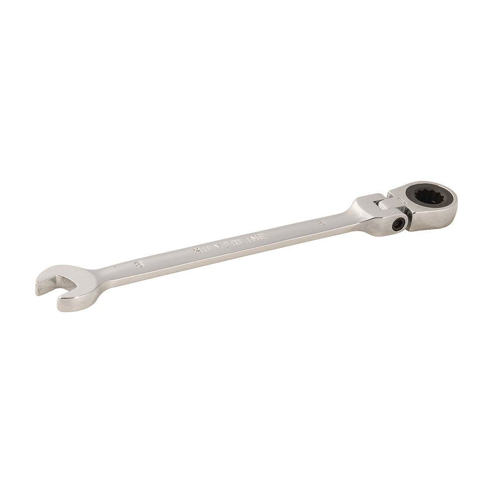 Silverline 282547 Flexible Head Ratchet Spanner 8 mm