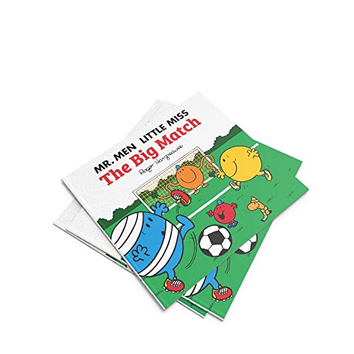 Mr. Men Little Miss: The Big Match: The Perfect Children’s Football book for World Cup 2022 (Mr. Men & Little Miss Celebrations)