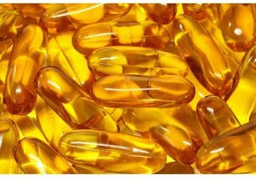 UKHealthHouse Premium - Cod Liver Oil Capsules - 1000mg x 120 - High Strength - Omega-3 Fatty Acids Vitamin A & D - EPA and DHA