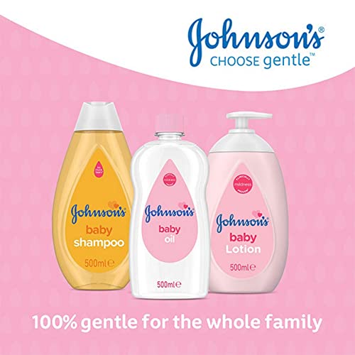 Johnson's Baby Baby Oil, Pink, 500 ml (Pack of 1)