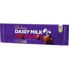 Cadbury Dairy Milk Fruit & Nut Chocolate Bar, 300g