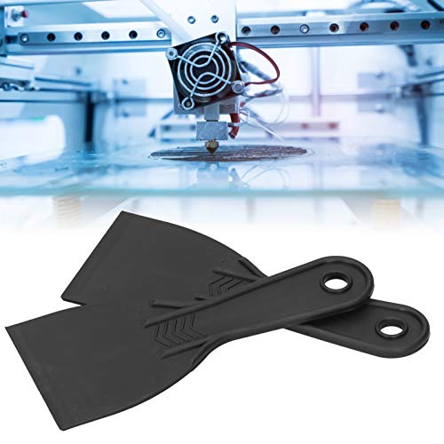 Hyuduo 3D Print Removal Tool Kit, 2Pcs 3Inch 3D Printer Spatula Tool, Abs SLA Photosensitive Resin Hot Bed Shovel Accessory, 3D Printer Nozzle Cleaning Kit,3D Printer Accessories