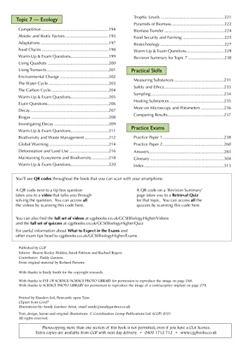 GCSE Biology AQA Complete Revision & Practice includes Online Ed, Videos & Quizzes: for the 2024 and 2025 exams (CGP AQA GCSE Biology)