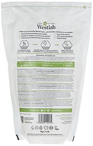 Westlab Reviving Epsom Salt, 1kg