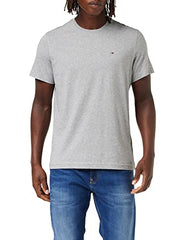 Tommy Jeans Men's Original Jersey T-Shirt, Grey (Lt Grey Htr 038), M