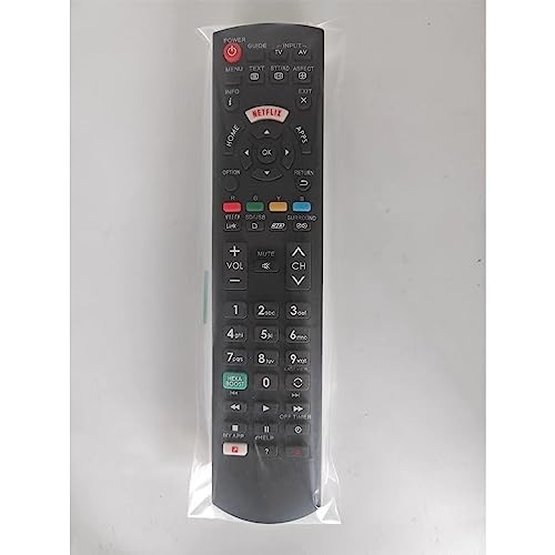 SIUMAL Replacement Panasonic TV Remote Control for All Panasonic Viera Smart TV HD LCD LED Plasma TV Panasonic Universal Remote Control with NETFLIX/MY APP/VIERA Link