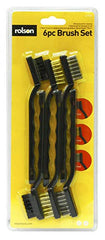 Rolson 42836 6 pc Wire Brush Set