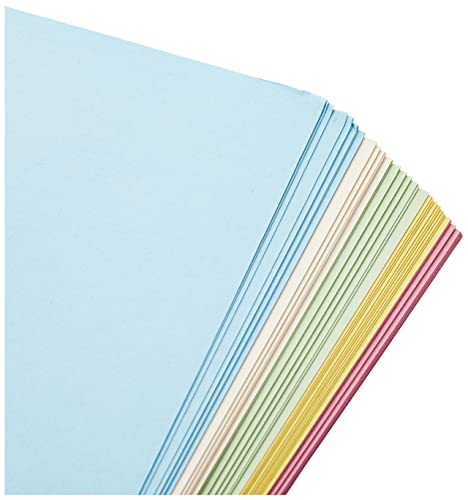 House of Card & Paper A4 220 gsm Card - Assorted Pastel (Pack of 50 Sheets)