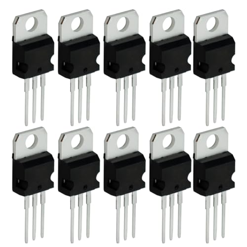 Innfeeltech 10Pcs L7905 Linear Negative Voltage Regulator -5V 1A to 220 Three-Terrminal Regulator