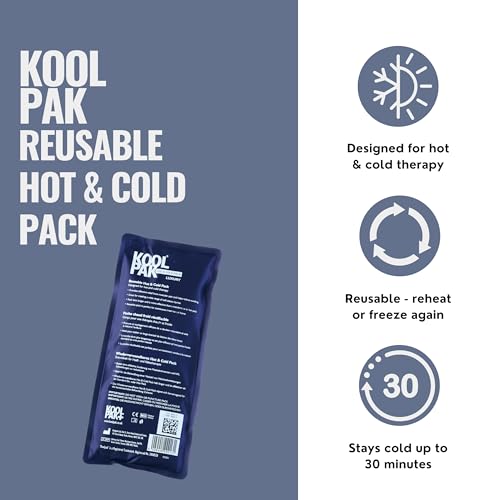 Koolpak Reusable Luxury Hot and Cold Gel Pack 12cm x 29cm (10)