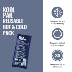 KOOLPAK LUXURY REUSABLE HOT & COLD PACK - 12 X 29CM - Pack of 10