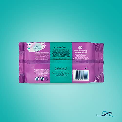 Lil-Lets Maternity Intimate Wipes, 1 Pack of 25 Wipes (25 Count), Extra Large, Biodegradable Wipes, For Pre & Post Birth, Dermatologically & Gynaecologically Tested