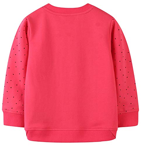 Girls Sweatshirt for Kids Cotton Top Casual Jumper Girl T Shirt Toddler Clothes Long Sleeve Pullover Winter Spring Age 1-8 Years