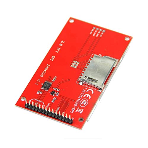 Hailege 2.8 inches ILI9341 240 * 320 TFT LCD Screen Display Touch Panel SPI Serial 5V/3.3V for Arduino Raspberry Pi STM32