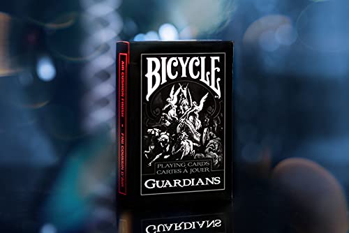 Bicycle Guardians Playing Cards - 1 Deck, Air Cushion Finish, Professional, Superb Handling & Durability, Great Gift For Card Collectors