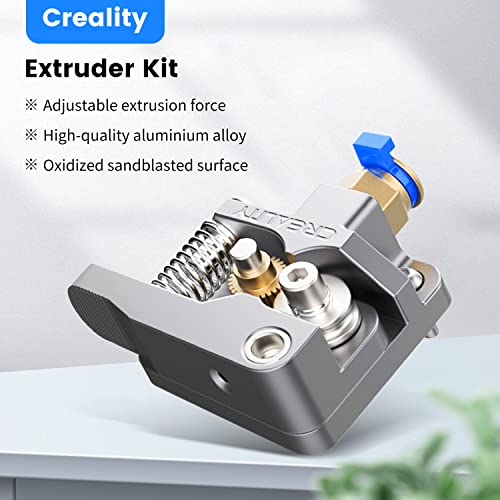 Creality Upgrade Aluminum Parts MK8 Extruder Alloy Block Bowden Extruder All Metal Feeder Drive 1.75mm Filament for Ender3/Pro, Ender5/Plus, CR-10S Pro, CR-10 V2