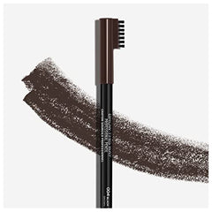 Rimmel London Professional Eyebrow Pencil, Precise Pencil with Built-in Brush, Black Brown, 1.4 g