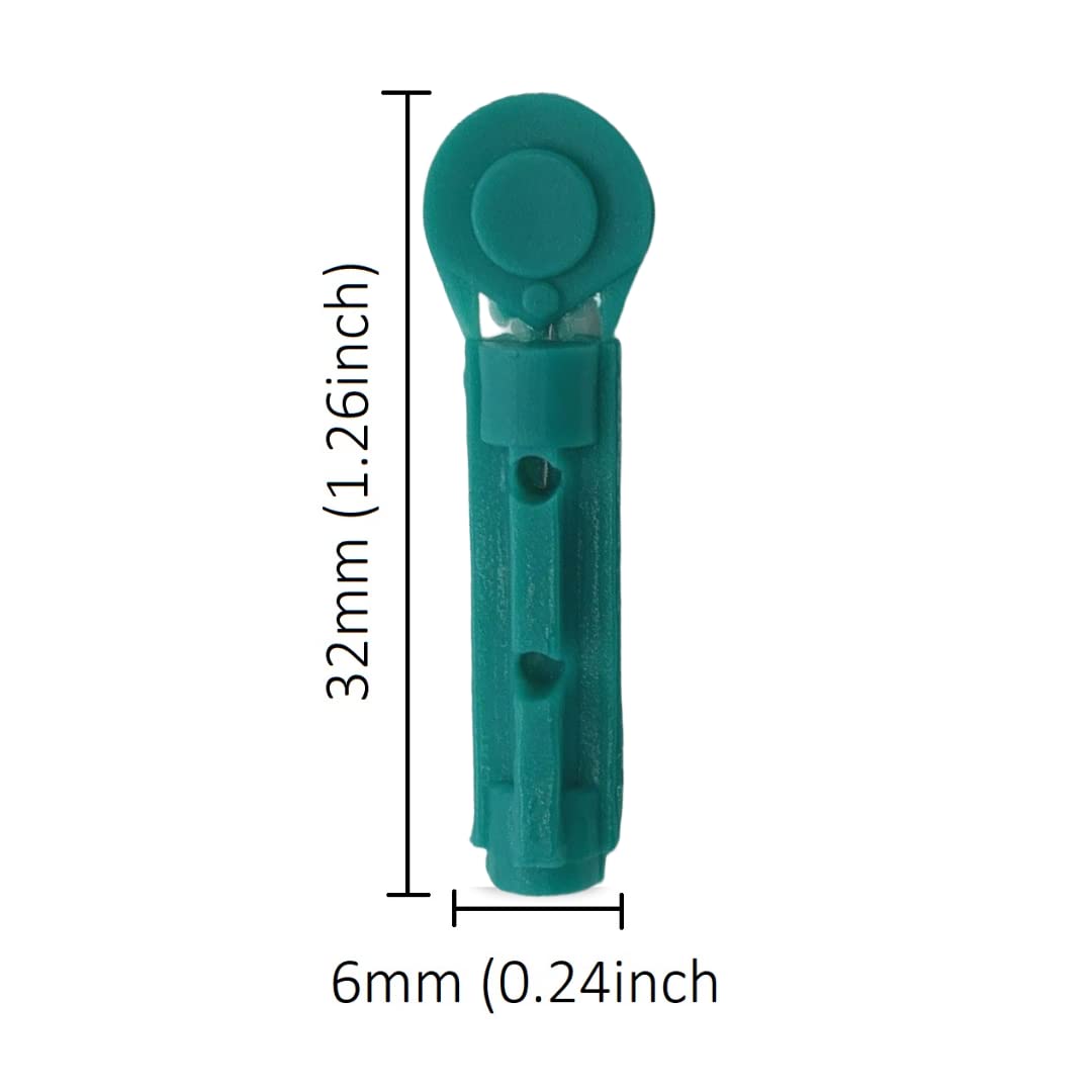 100 x 28G Manufacturer Confirmed Fully Compatible Lancets for PiC Indolor, Microlet, Freestyle, Abbott, One Touch, SD and many more