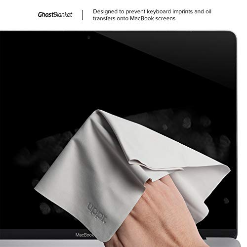 UPPERCASE GhostBlanket Screen Keyboard Imprint Protection Microfiber Liner and Cleaning Cloth 13 inches Compatible with MacBook Pro 13 inches Macbook Pro 14 inches and MacBook Air 13 inches