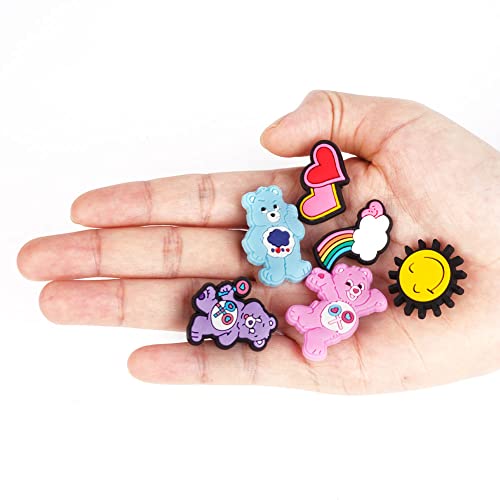 Ainiv 15-50PCS Shoe Charms for Clog, Shoes Decorations Wristband Bracelet Party Favors for Girls Boys, Shoe Charms Accessories, Cute Anime Cartoon Charms for Crocs Party Decorations,Birthday,Christmas