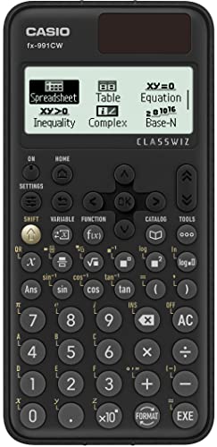 Casio FX-991CW Scientific Calculator, 540 Functions and Natural Display