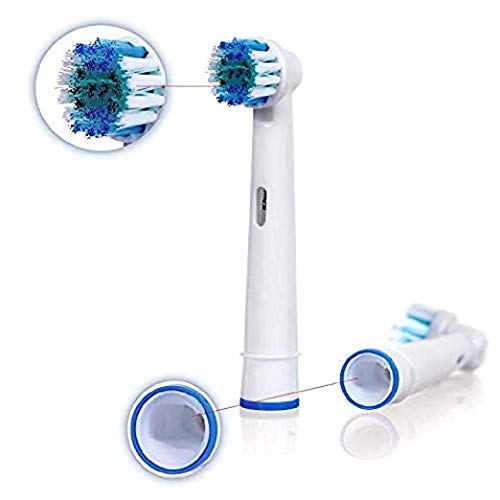 KAV PLUS 20 Pcs Electric Toothbrush Heads Replacement Brush Heads Compatible with Braun Oral B Electric Toothbrush (20 Heads)