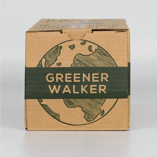 Greener Walker 25% Extra Thick Compost 6L/10L/30L Caddy Bin Liners-120 Bags Biodegradable Kitchen Food Waste Bags(6L)