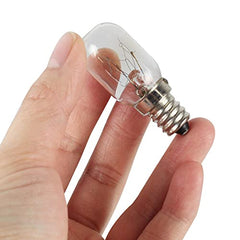 15W E14 Fridge Light Bulb -20°C Tolerant 230V Pygmy SES (Pack of 3) Incandescent Bulbs 2700K Warm White   Suitable for Fridges or Freezers   Small Edison Screw Base