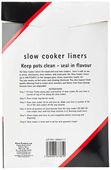 Toastabags Slow Cooker Plastic Liner (Pack of 25) Transparent, Packing May Vary