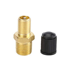 Tank Fill Valve,2 Pcs 1/4 Inch NPT MPT Brass Air Compressor Tank Fill Valve with Plastic Cover Brass Tank Fill Valve