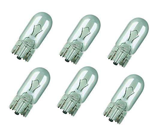 10 X 501 Capless Sidelight Car Bulb Bulbs Interior Number Plate Side Light 12V 5W