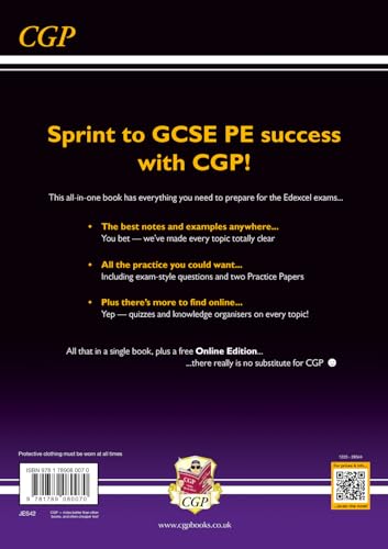 New GCSE Physical Education Edexcel Complete Revision & Practice (with Online Edition and Quizzes) (CGP Edexcel GCSE PE)