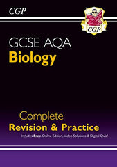 GCSE Biology AQA Complete Revision & Practice includes Online Ed, Videos & Quizzes: for the 2024 and 2025 exams (CGP AQA GCSE Biology)