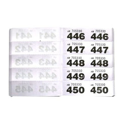 JKG® 1-1000 RAFFLE & CLOAKROOM TICKETS BOOK - Bingo Ticket Book 1-1000   Lucky Draw Prize Games   Charity Lottery Events Gifts   Security Coded   Assorted Colours