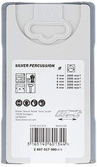 Bosch Accessories 2607017080 CYL-3 Concrete Drill Bit Set, Silver Percussion 4-8mm, Grey