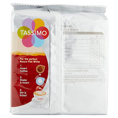 Tassimo Kenco Flat White Coffee Pods x8 (Pack of 5, Total 40 Drinks)