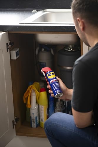 WD-40 Multi Use Spray Lubricant Smart Straw 250ml: Your Compact Household Essential for Precise Lubrication and Protection Around the Home