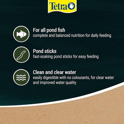 Tetra Pond Fish Food Sticks 780g - biologically balanced for pond fish