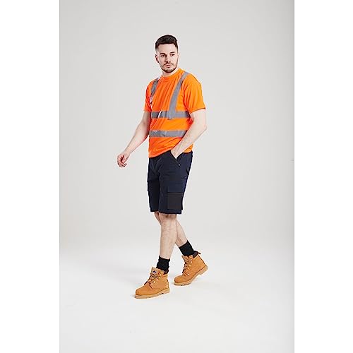 Portwest RT23 High Visibility Rail T-Shirt Orange, Medium