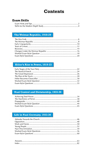 GCSE History Edexcel Topic Guide - Weimar and Nazi Germany, 1918-1939: for the 2024 and 2025 exams (CGP Edexcel GCSE History)