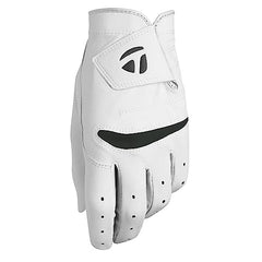 TaylorMade Men's Stratus Soft Golf Glove, White, Medium Large