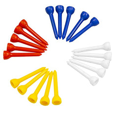 Longridge t Long Plastic Golf Tees 50MM PACKS (20 PCS)