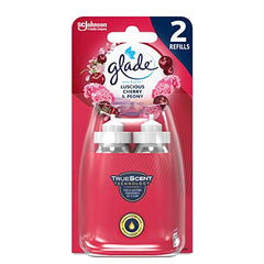 Glade Sense & Spray Air Freshener Refill, Motion Activated Automatic Room Spray and Odour Eliminator for Home, Cherry & Peony, Duo Pack (2 x 18ml)