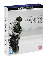 American Sniper 10th Anniversary Ultimate Collector's Edition with Steelbook [4K Ultra HD] [2014] [Blu-ray] [Region Free]