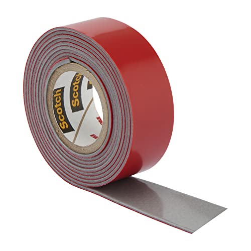 Scotch-Fix Double-Sided Extreme Exterior Mounting Tape, 19mm x 1,5m - For Outdoor Extreme Use, Weather Resistant, Permanent Tape, 100% Adhesive, 3M Advanced Technology - Holds up to 10kg