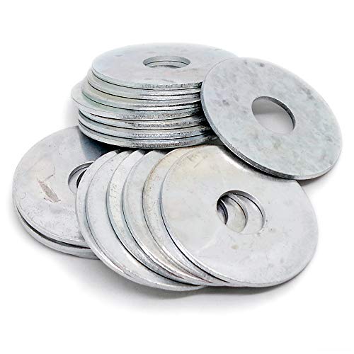 M12 (12mm x 40mm) Flat Repair Washer (Large OD) - Steel (Pack of 20)